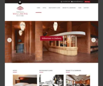 Wallberg.ch(Parkhotel Wallberg Volketswil) Screenshot