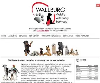 Wallburganimalhospital.com(Wallburg Animal Hospital) Screenshot