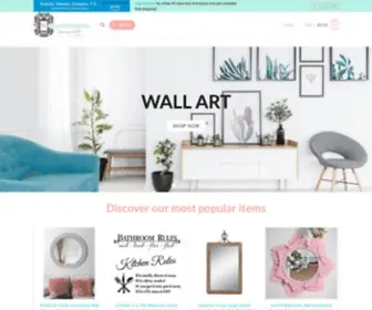 Wallccessories.com(wallccessories) Screenshot