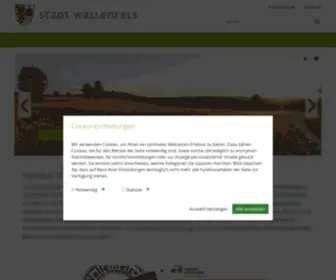 Wallenfels.de(Stadt Wallenfels) Screenshot