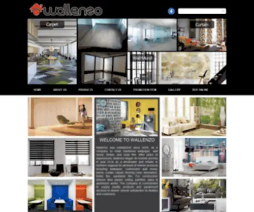 Wallenzo.com(Specialized in Interior Decoration with Wall Mural) Screenshot