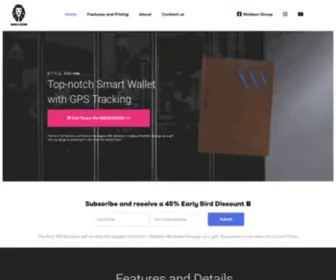 Walleon.net(Smart LED Wallet with GPS Tracking) Screenshot