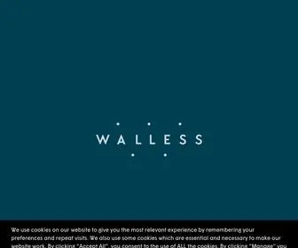 Walless.com(Law firm WALLESS) Screenshot