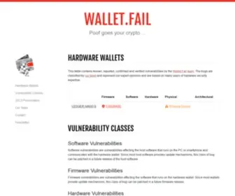 Wallet.fail(Poof goes your crypto) Screenshot