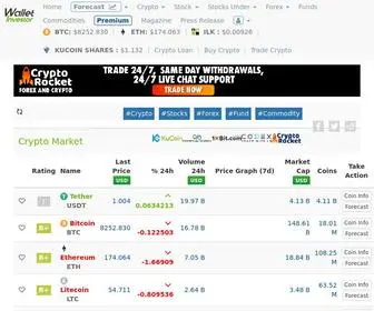 Walletinvestor.com(Bitcoin News) Screenshot