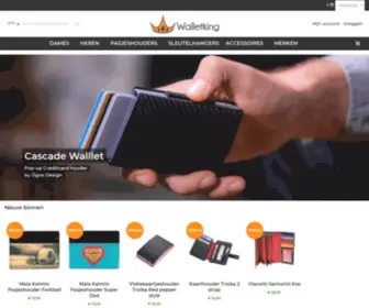 Walletking.nl(Portemonnee online kopen) Screenshot