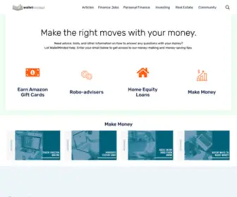 Walletminded.com(Make the right moves with your money) Screenshot