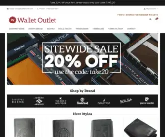 Walletoutlet.com(Wallet Outlet) Screenshot