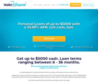 Walletwizard.com(Wallet Wizard) Screenshot