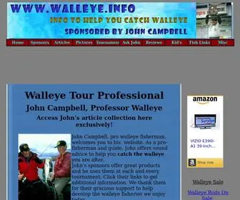 Walleye.info Screenshot