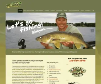 Walleyedan.com(Brainerd Fishing Guide Service) Screenshot