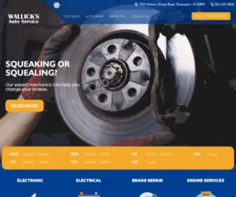 Wallicksauto.com(Auto Repair) Screenshot