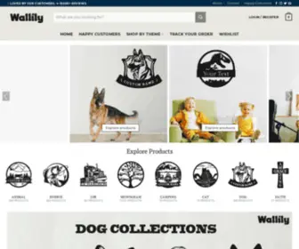 Wallily.com(Wallily) Screenshot