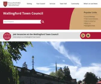 Wallingfordtowncouncil.gov.uk(Wallingford Town Council) Screenshot