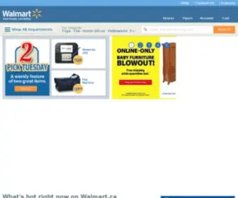 Wallmart.ca(Online Shopping Canada) Screenshot