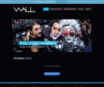 Wallmiami.com(Wall Lounge Miami Beach) Screenshot