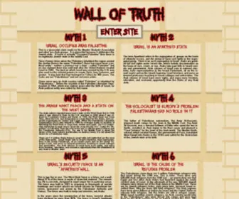 Walloflies.org(Wall of Truth) Screenshot