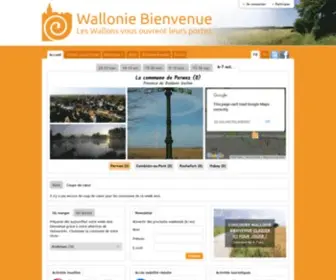 Walloniebienvenue.be(Des particuliers) Screenshot