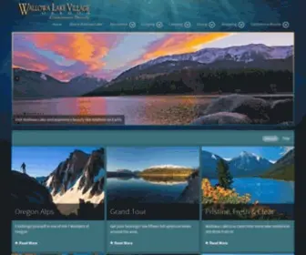 Wallowalake.net(Wallowa Lake Tourism Guide) Screenshot
