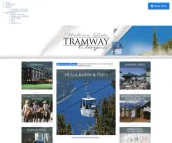 Wallowalaketramway.com(Wallowa Lake Tramway) Screenshot