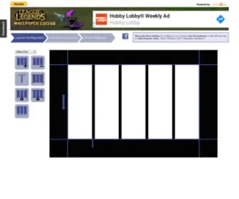 Wallpapereditor.com(Create your own League of Legends (LOL)) Screenshot