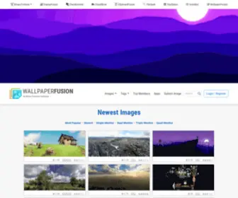 Wallpaperfusion.com(WallpaperFusion by Binary Fortress Software) Screenshot