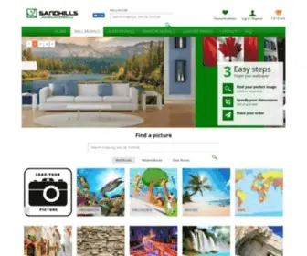 Wallpapermurals.ca(Wall Murals) Screenshot