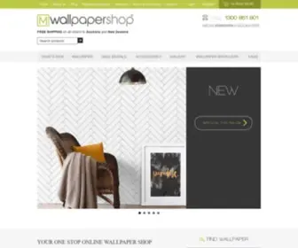 Wallpapershop.com.au(Decorative Wallpaper Online For Stylish Home Upgrades) Screenshot