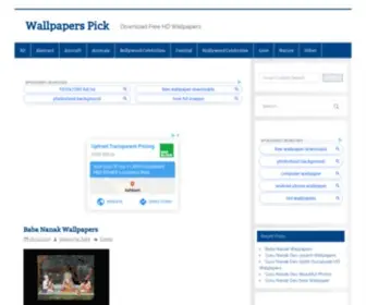 Wallpaperspick.com(Wallpapers Pick Download Free HD Wallpapers) Screenshot