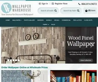 Wallpaperwarehouse.com(Wallpaper Warehouse) Screenshot