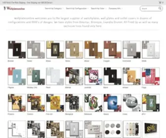 Wallplatesonline.com(Decorative switchplates) Screenshot