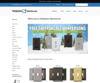 Wallplatewarehouse.com(Wallplate Warehouse) Screenshot