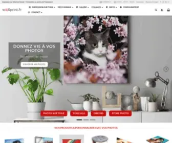 Wallprint.fr(Impression sur toile tout format) Screenshot