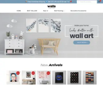 Walls-United.store(Shopping with us) Screenshot