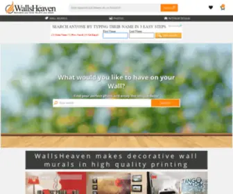 Wallsheaven.com(Wall murals) Screenshot
