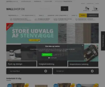 Wallshop.dk(Alt til væggen) Screenshot