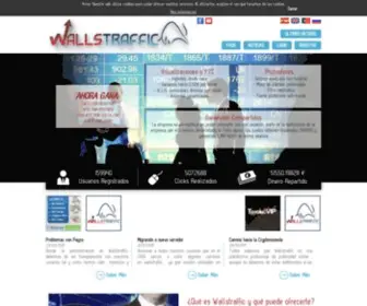 Wallstraffic.com(Inicio) Screenshot