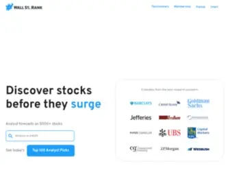 Wallstrank.com(Wall St) Screenshot