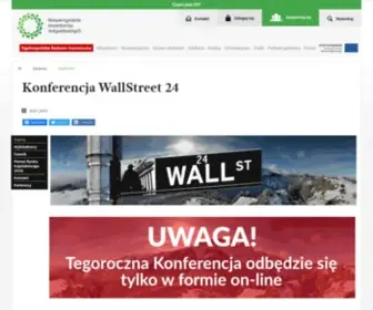 Wallstreet.org.pl(Konferencja WallStreet 25 on) Screenshot