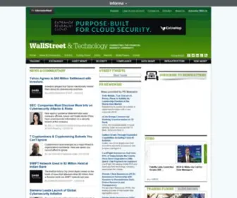 Wallstreetandtech.com(Wall Street & Technology) Screenshot