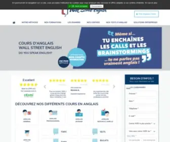 Wallstreetenglish.fr(Wall Street English) Screenshot