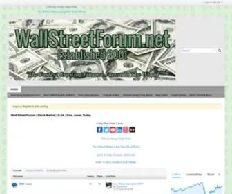 Wallstreetforum.net(Stock Signals And Swing Trade Alerts) Screenshot