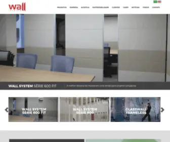 Wallsystem.com.br(Início) Screenshot