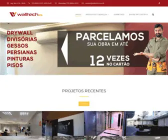 Walltechrs.com.br(Walltech RS) Screenshot