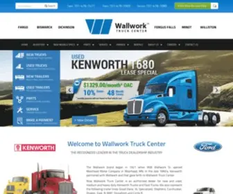 Wallworktrucks.com Screenshot