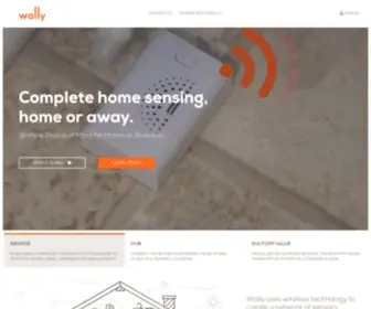 Wallyhome.com(Smart Home Sensing & Moisture Detection) Screenshot