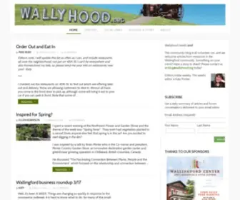 Wallyhood.org(News, Stories and Gossip from Wallingford in Seattle Wallyhood) Screenshot