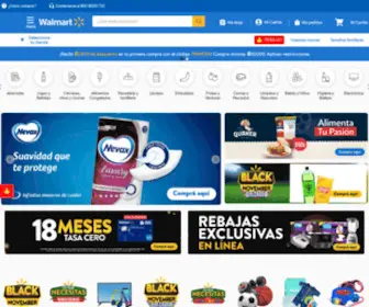 Walmart.co.cr(Compra en línea) Screenshot