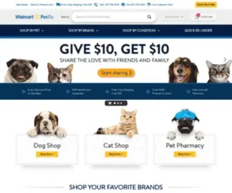 Walmartpetrx.com(Walmart) Screenshot