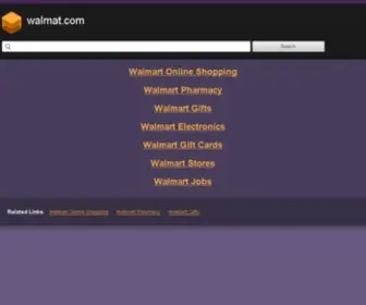 Walmat.com(Walmart) Screenshot